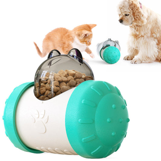 Rolling Treat-Dispensing Dog Toy