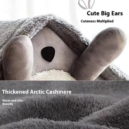 Dog Cave Bed — Cozy Enclosed House-Style Pet Bed for Small Dogs & Cats
