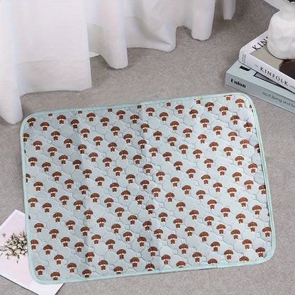 Reusable Dog Pee Pad — Washable Waterproof Training Mat for Dogs & Cats