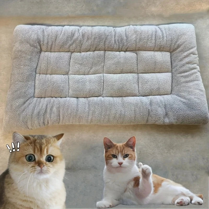 Large Plush Dog Sofa Bed — Thickened Orthopedic Comfort Mat for All Breeds