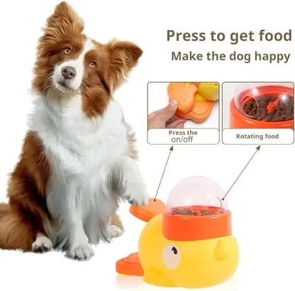 Duck Slow Feeder Bowl — Anti-Swallowing Interactive Food Bowl