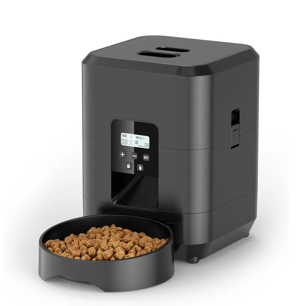 Smart Automatic Pet Feeder — Timed Portion Control for Dogs & Cats