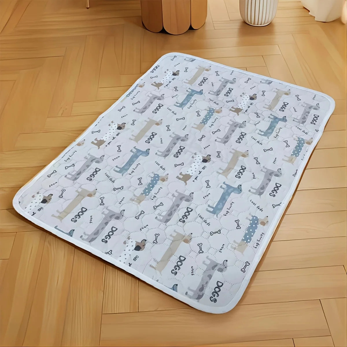 Reusable Dog Pee Pad — Washable Waterproof Training Mat for Dogs & Cats