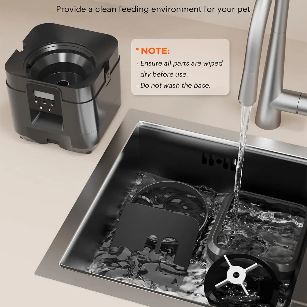 Smart Automatic Pet Feeder — Timed Portion Control for Dogs & Cats