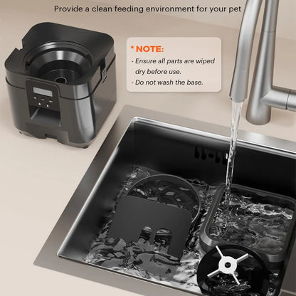 Smart Automatic Pet Feeder — Timed Portion Control for Dogs & Cats