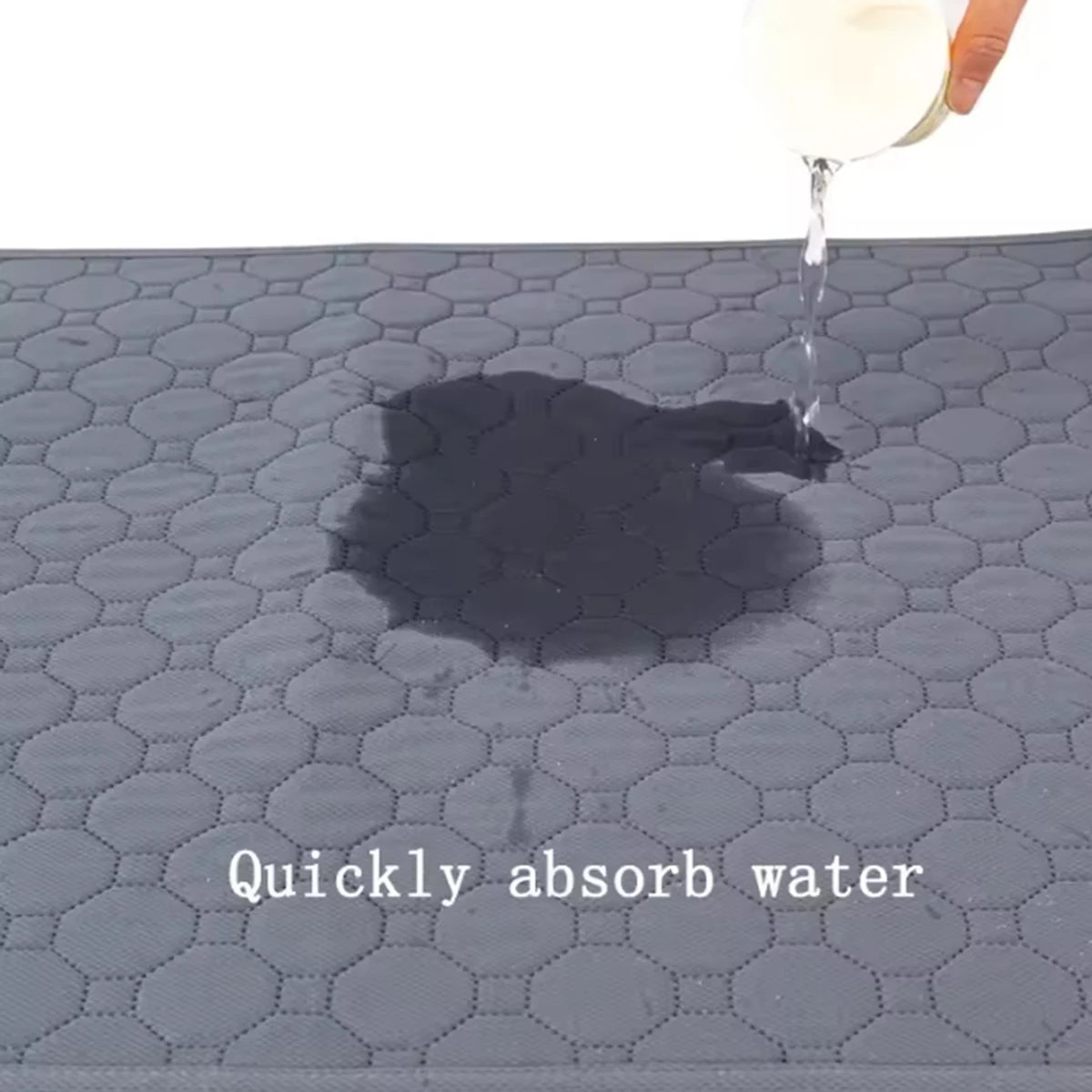 Reusable Dog Pee Pad — Washable Waterproof Training Mat for Dogs & Cats