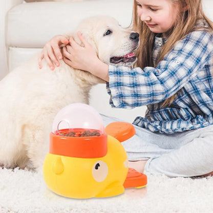Duck Slow Feeder Bowl — Anti-Swallowing Interactive Food Bowl