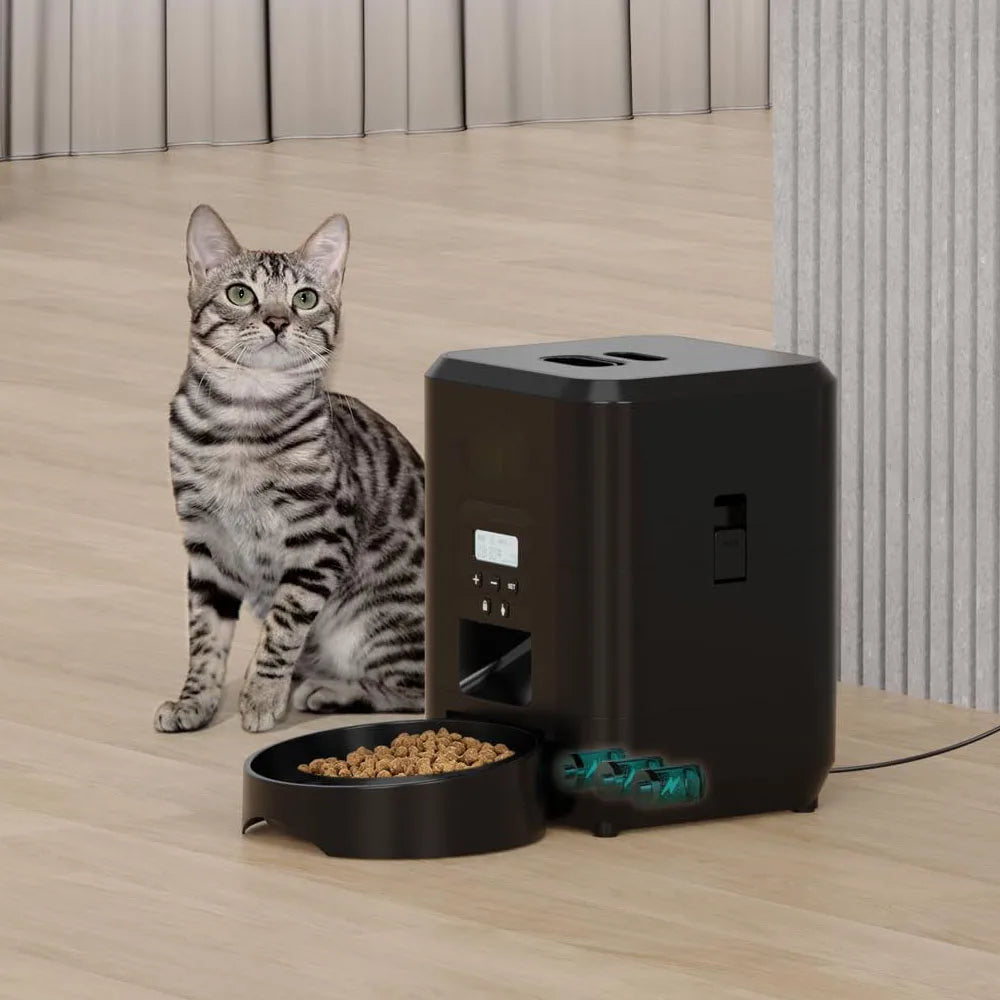 Smart Automatic Pet Feeder — Timed Portion Control for Dogs & Cats