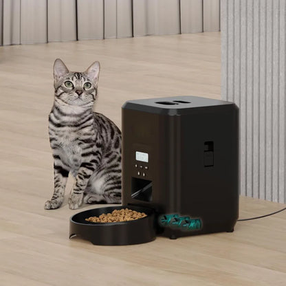 Smart Automatic Pet Feeder — Timed Portion Control for Dogs & Cats