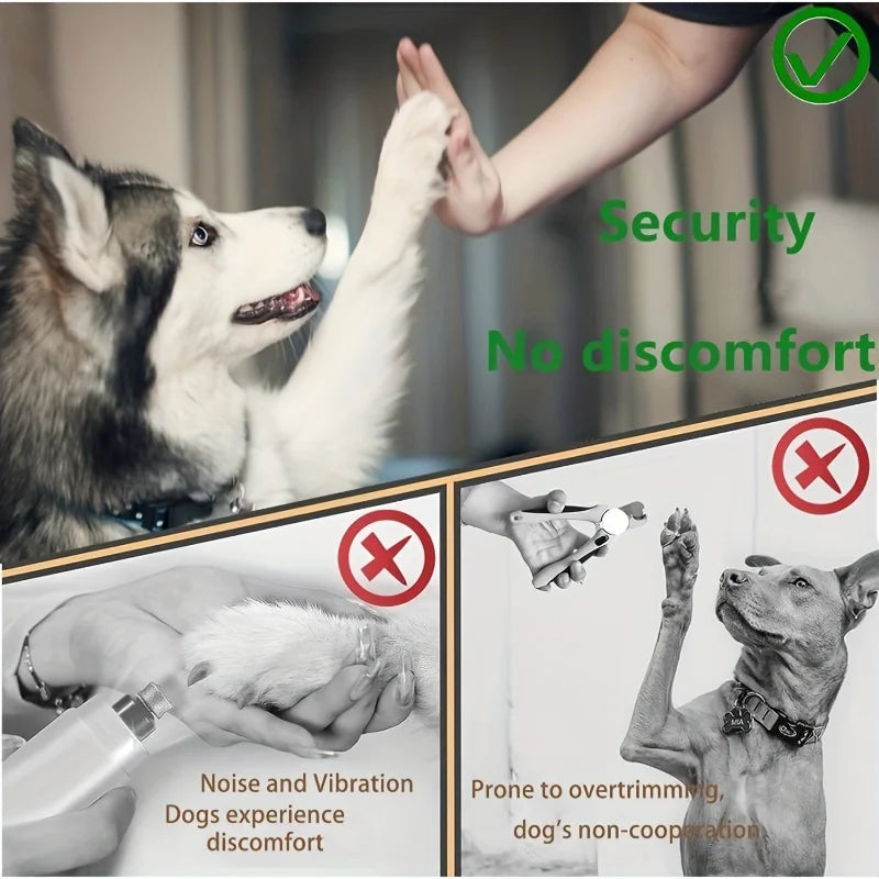 Dog Scratch Nail File Pad — Stress-Free Nail Care for Dogs