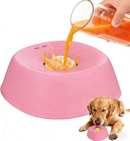 Slow Feeder Dog Bowl — Anti-Choking Lick Mat with Non-Slip Base