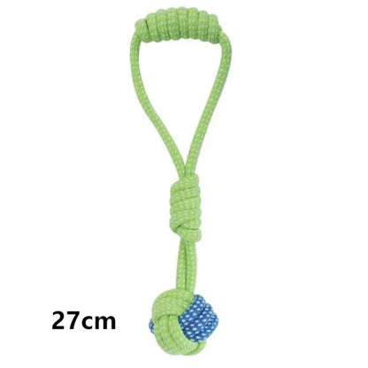 Cotton Rope Dog Toys — Interactive Chew & Tug Set for All Breeds