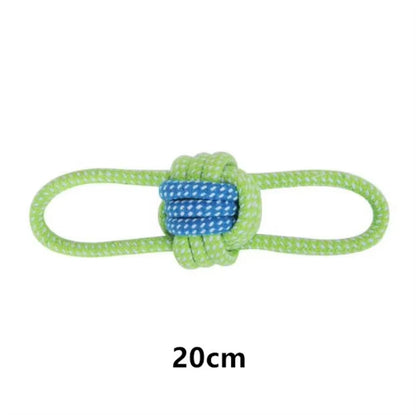 Cotton Rope Dog Toys — Interactive Chew & Tug Set for All Breeds