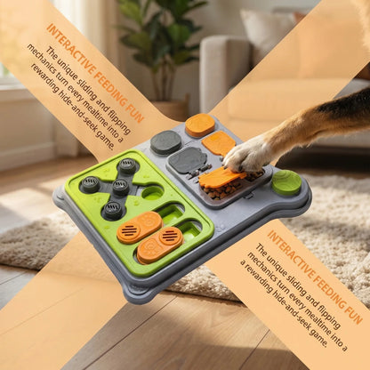 Large Dog Puzzle Feeder — XXXL Interactive Treat Dispensing Toy