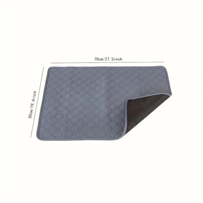 Reusable Dog Pee Pad — Washable Waterproof Training Mat for Dogs & Cats
