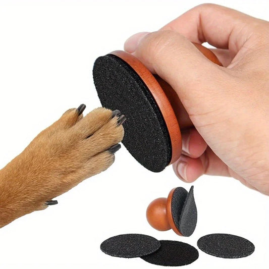 Dog Scratch Nail File Pad — Stress-Free Nail Care for Dogs