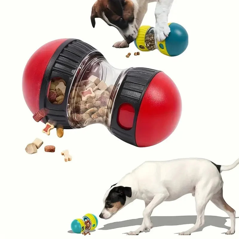 Interactive Treat Dispenser Ball — Slow Feeder Puzzle Toy for Dogs
