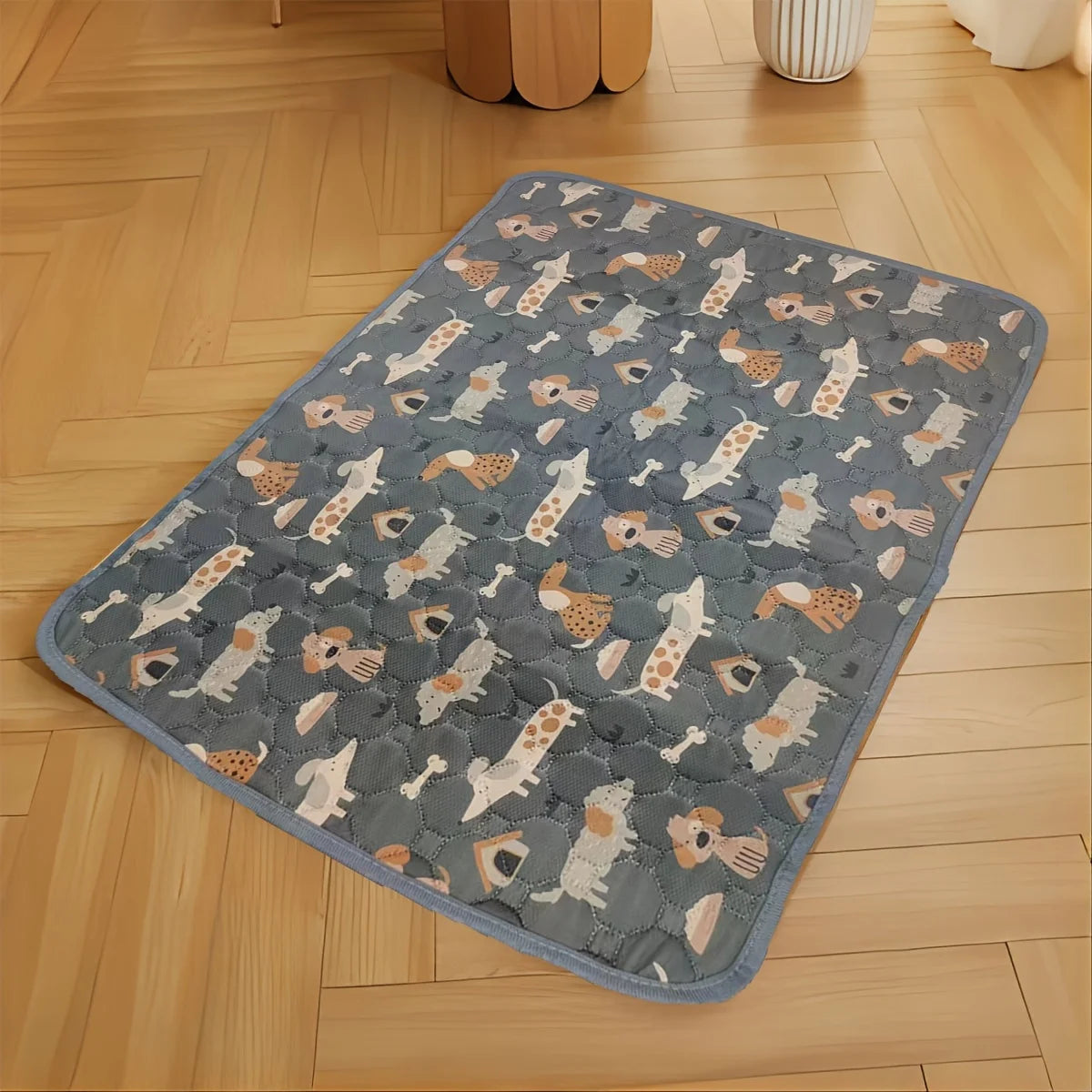 Reusable Dog Pee Pad — Washable Waterproof Training Mat for Dogs & Cats
