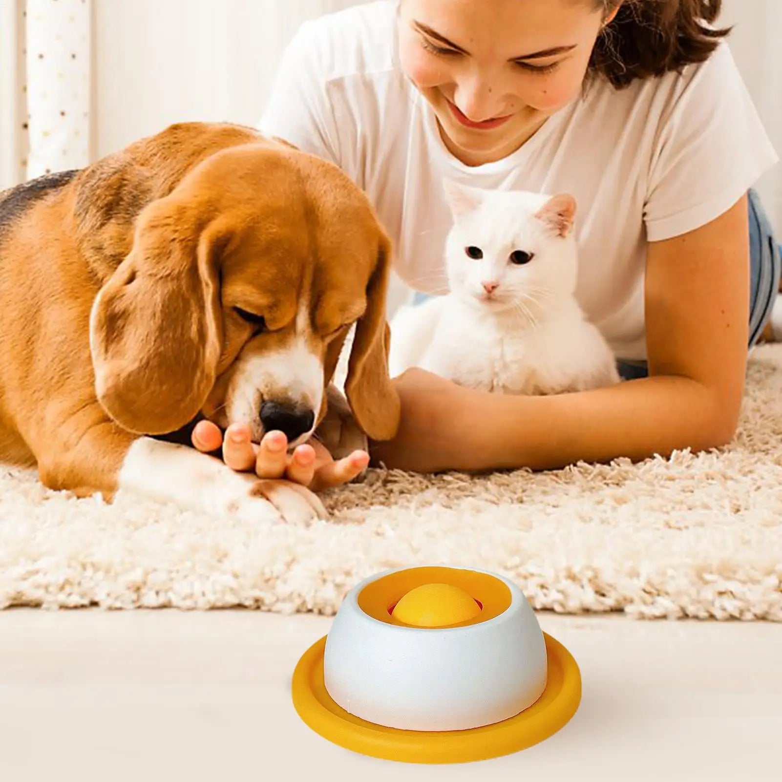 Dog Lick Toy — Slow Feeder Boredom Buster for Puppies & Cats