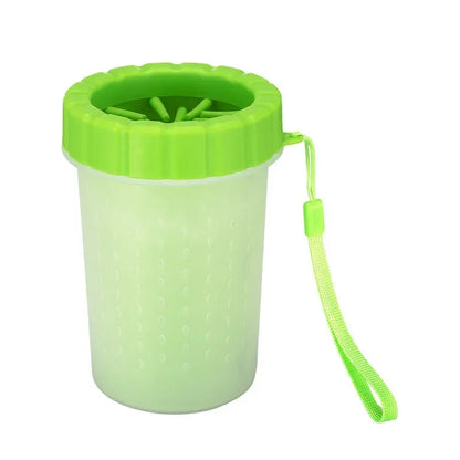 Portable Paw Cleaner Cup — Soft Bristle Foot Wash for Dogs