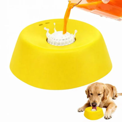 Slow Feeder Dog Bowl — Anti-Choking Lick Mat with Non-Slip Base