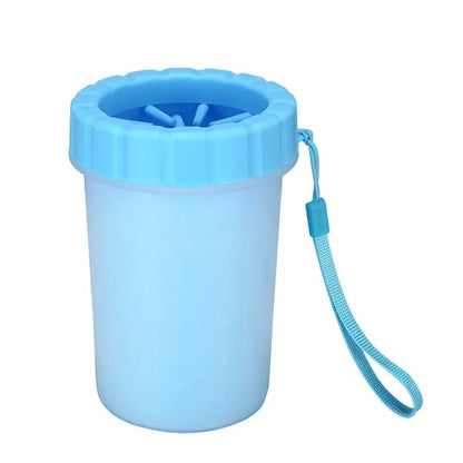 Portable Paw Cleaner Cup — Soft Bristle Foot Wash for Dogs
