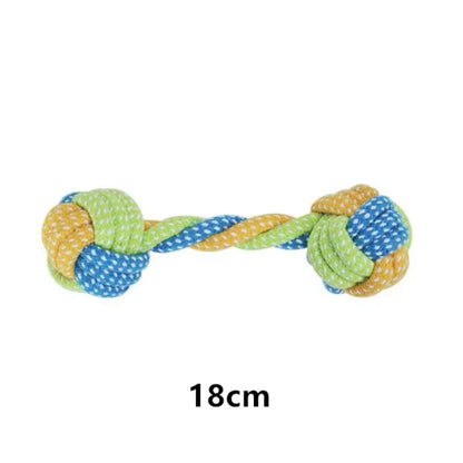 Cotton Rope Dog Toys — Interactive Chew & Tug Set for All Breeds