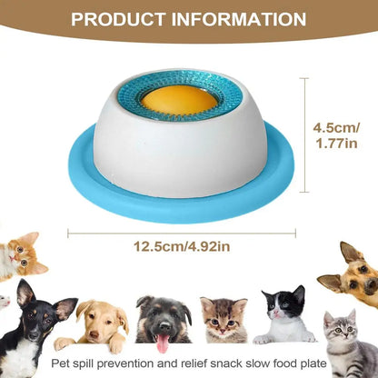 Dog Lick Toy — Slow Feeder Boredom Buster for Puppies & Cats